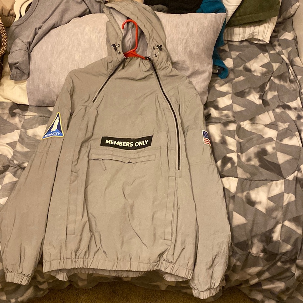 Members only reflective jacket